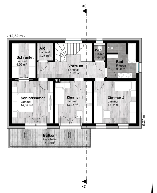 Panorama138P - Grundriss OG