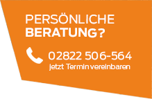 Persönliche Beratung unter 02822 506-564